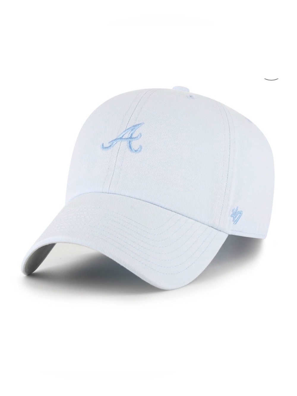 NEW 47 Brand Atlanta Braves Base Runner ’47 Clean Up Hat